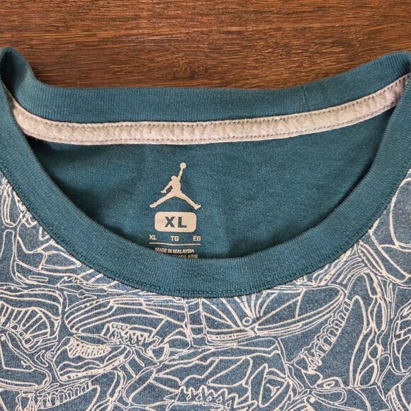 Jordan Tee Short Sleeve Fade Away Graphic - Picture 4 of 5